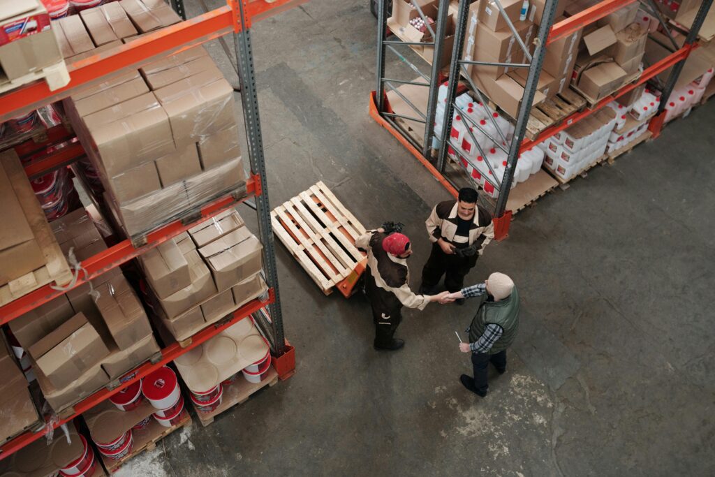 An inventory management system helps you know when to ship more products from your warehouse.